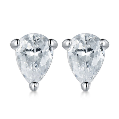 Boucles d'oreilles à tige carrées et rectangulaires en forme de losange