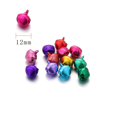 Jingle Bells Aluminium lose Perlen, 20–150 Stück