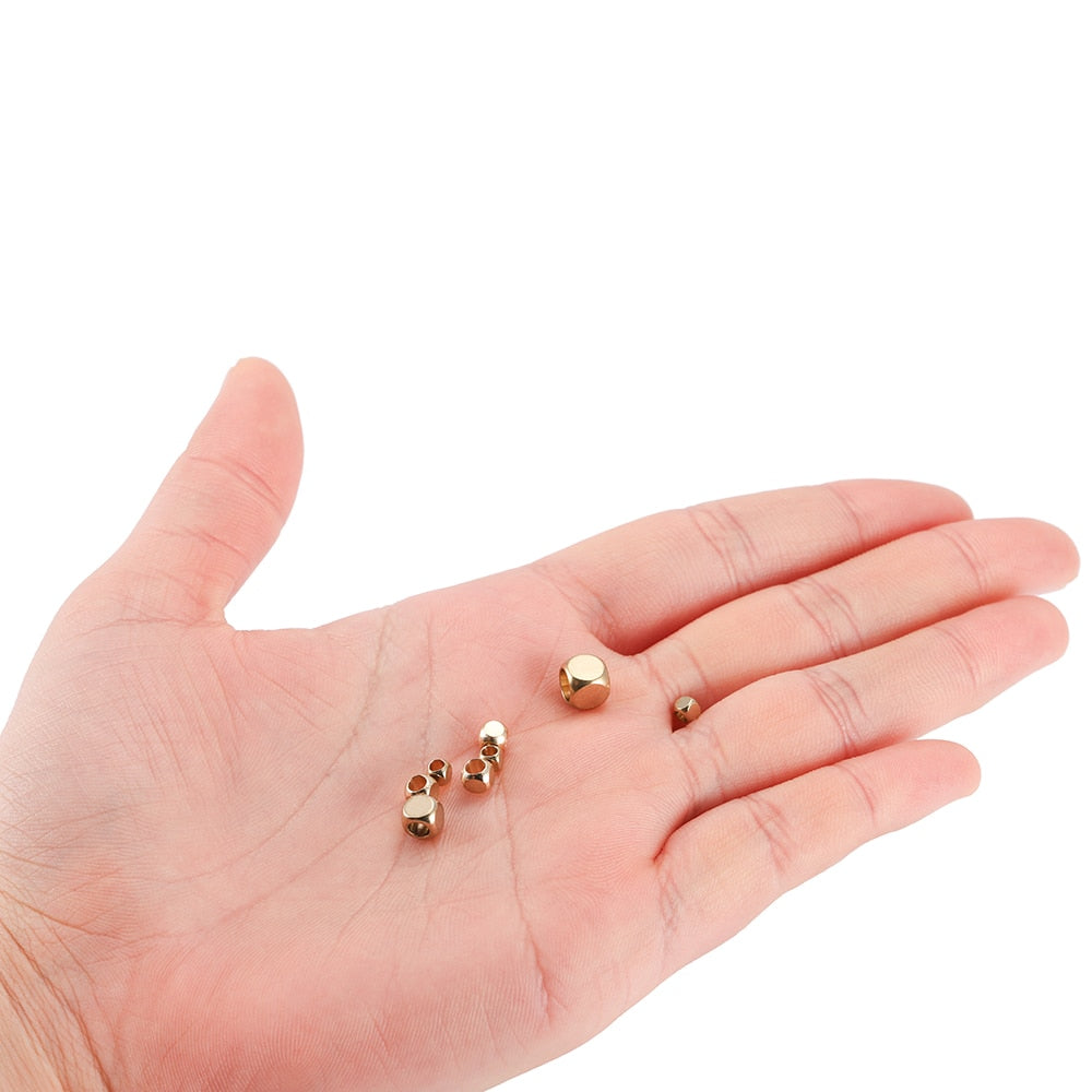 Cube Nepal Beads 2.5mm-6mm, 30-100pcs