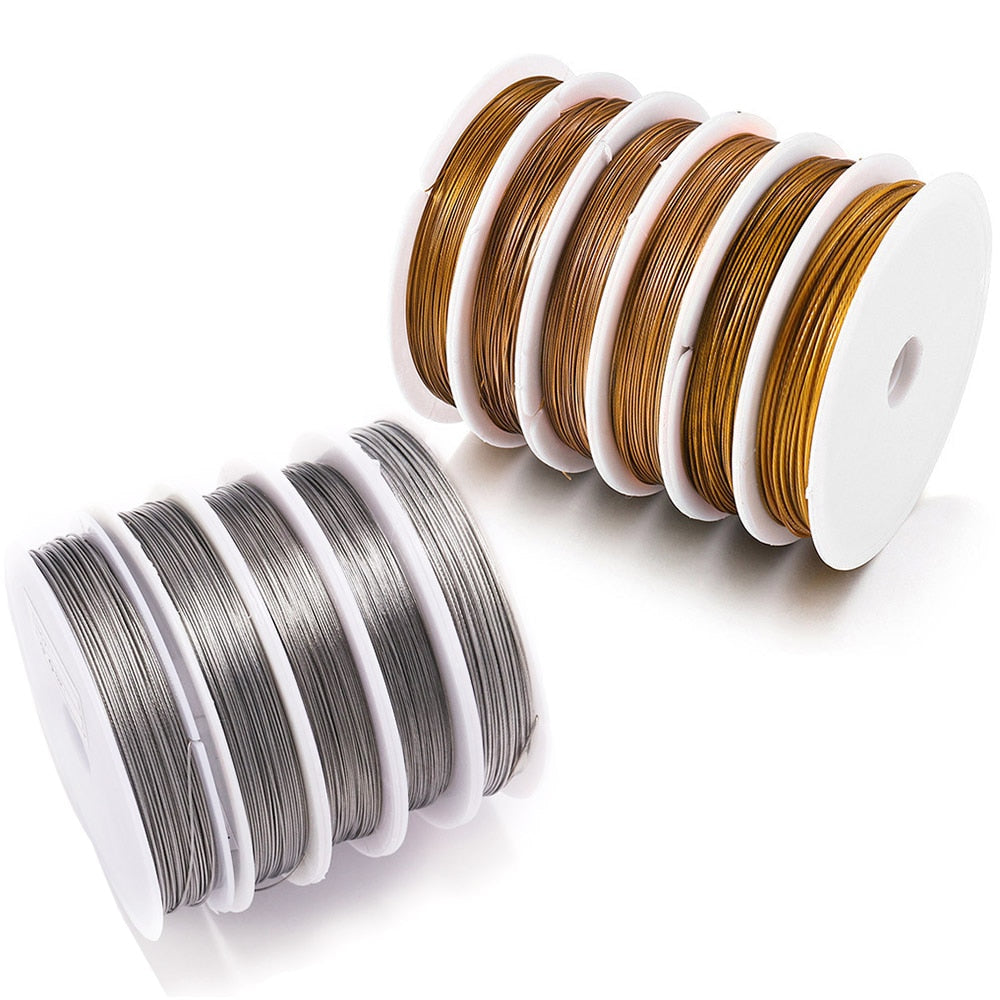 0.3-1.0mm Resistant Strong Line Stainless Steel Wire, 1 Roll