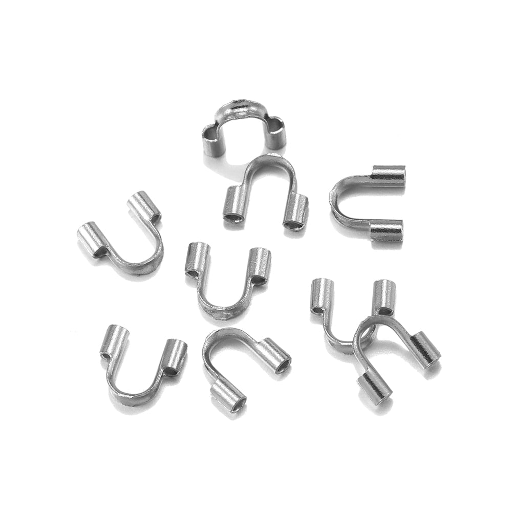 Stainless Steel Wire Protectors U Shape, 30pcs