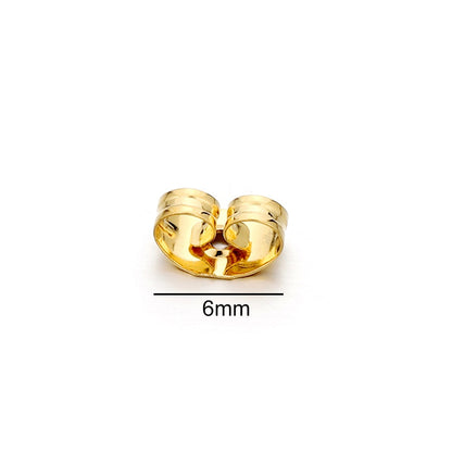 Base de clou de boucle d'oreille géométrique en acier inoxydable, 10 pièces