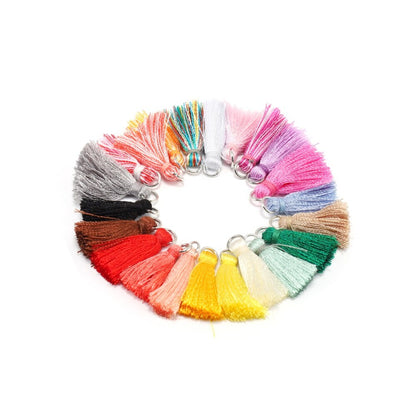 10-20pcs 2cm Cotton Small Tassels Pendants
