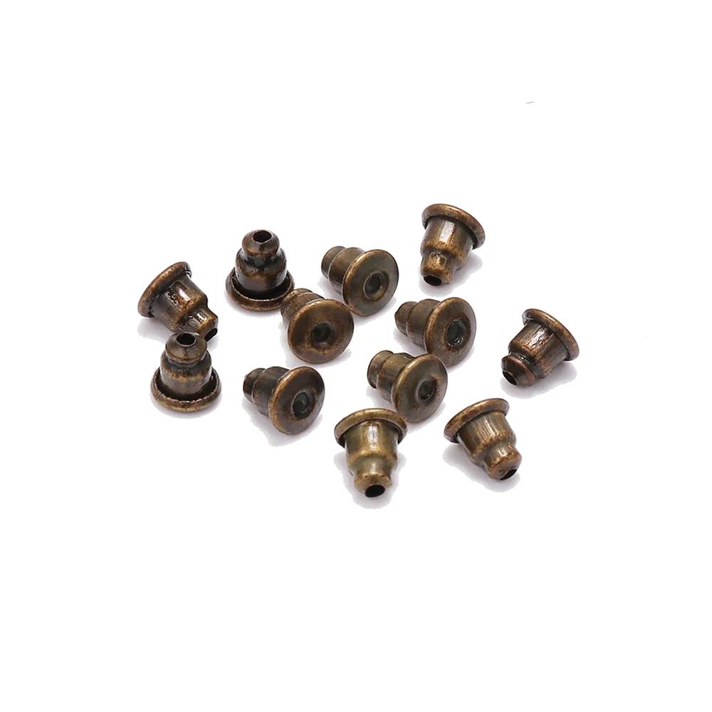 Rubber Earring Backs Earnuts, 100-200pcs