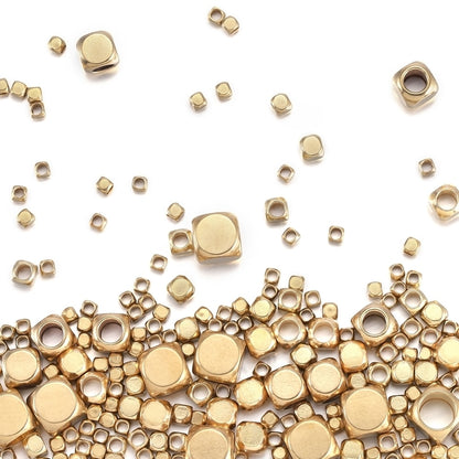 Cube Nepal Beads 2.5mm-6mm, 30-100pcs