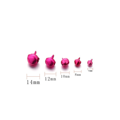 Jingle Bells Aluminium lose Perlen, 20–150 Stück