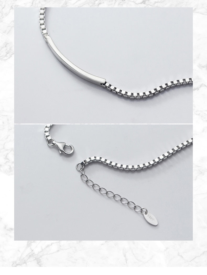 Bracelet rectangulaire géométrique