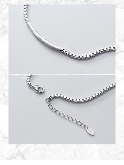 Bracelet rectangulaire géométrique