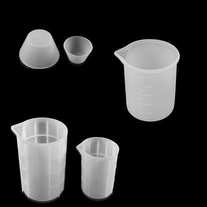 Silicone Measuring Cups for Resin, 100/350ml