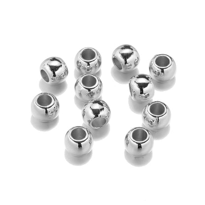 4-12mm Big Hole CCB Spacer Beads