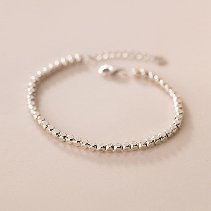 Geometric Square Chain Link Bracelet