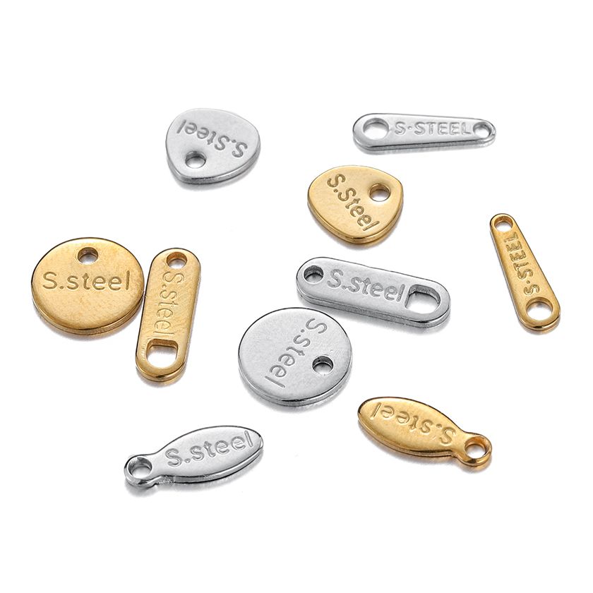 Goldene quadratische Schwanzkette, 20–50 Stück