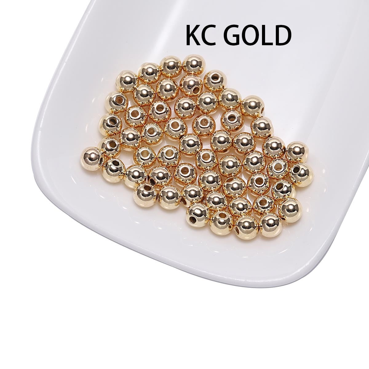 30-400pcs Round Spacer CCB Bead