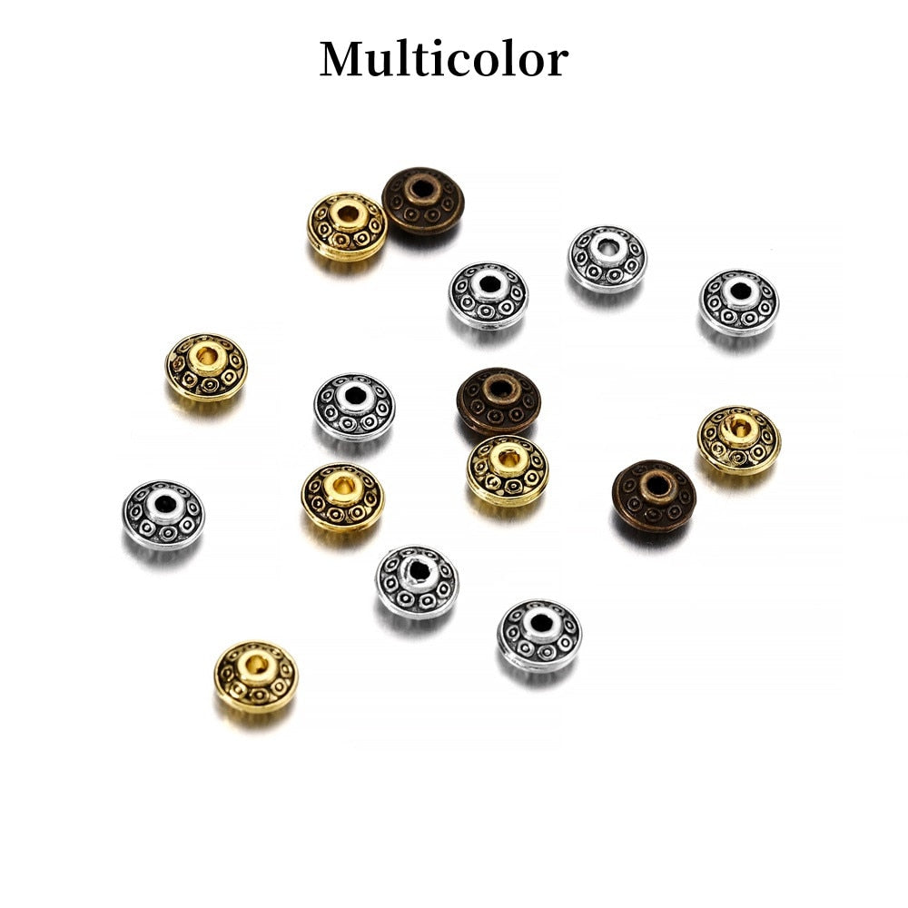 6mm Vintage Cone Spacer Bead, 50pcs