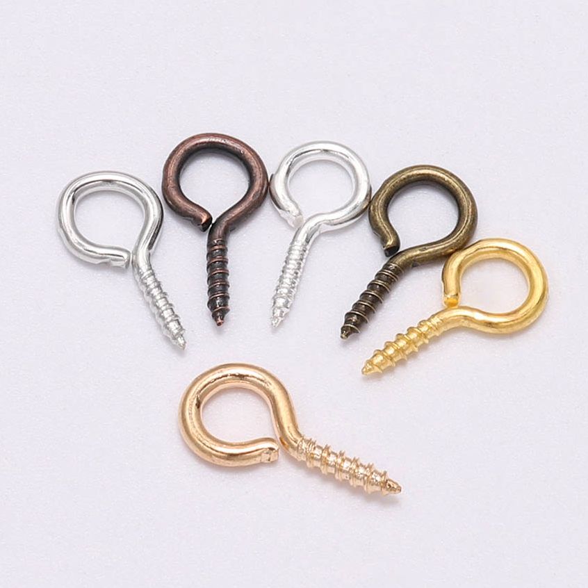 Mini Screw Pendants, 300-500pcs