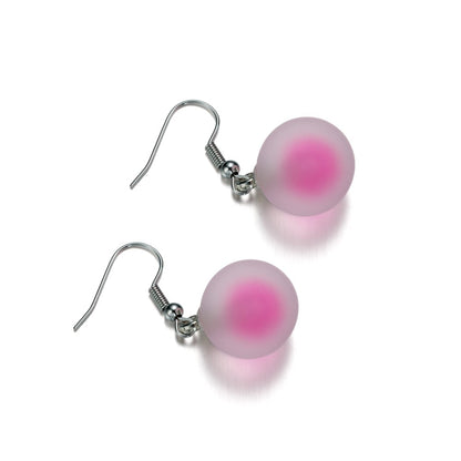 Mattierter runder Charms-Anhänger aus Harz