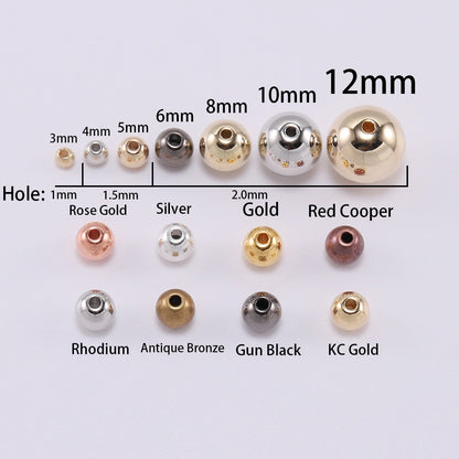 30-400pcs Round Spacer CCB Bead