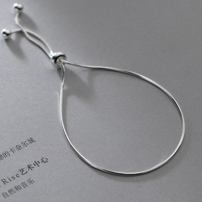 Adjustable Snake Link Chain Bracelet