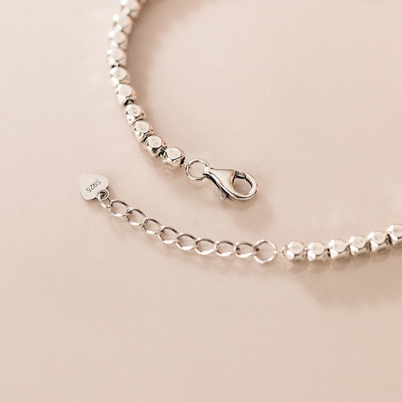 Geometric Square Chain Link Bracelet