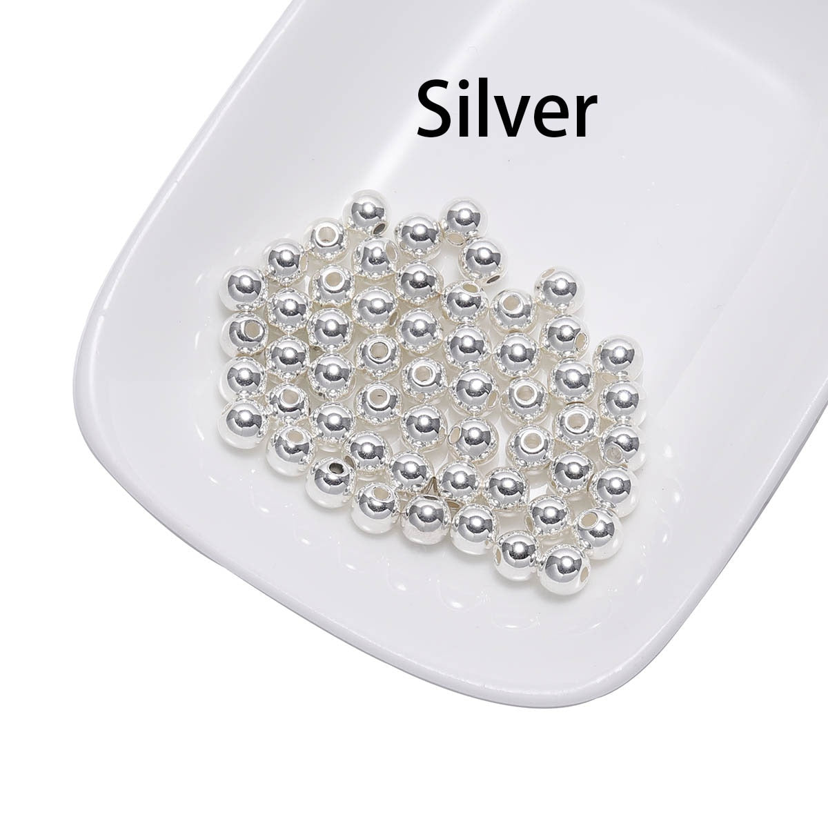 30-400pcs Round Spacer CCB Bead