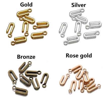 30 Stück 7 x 16 mm Legierung Alphabet AZ Buchstaben Charms Anhänger