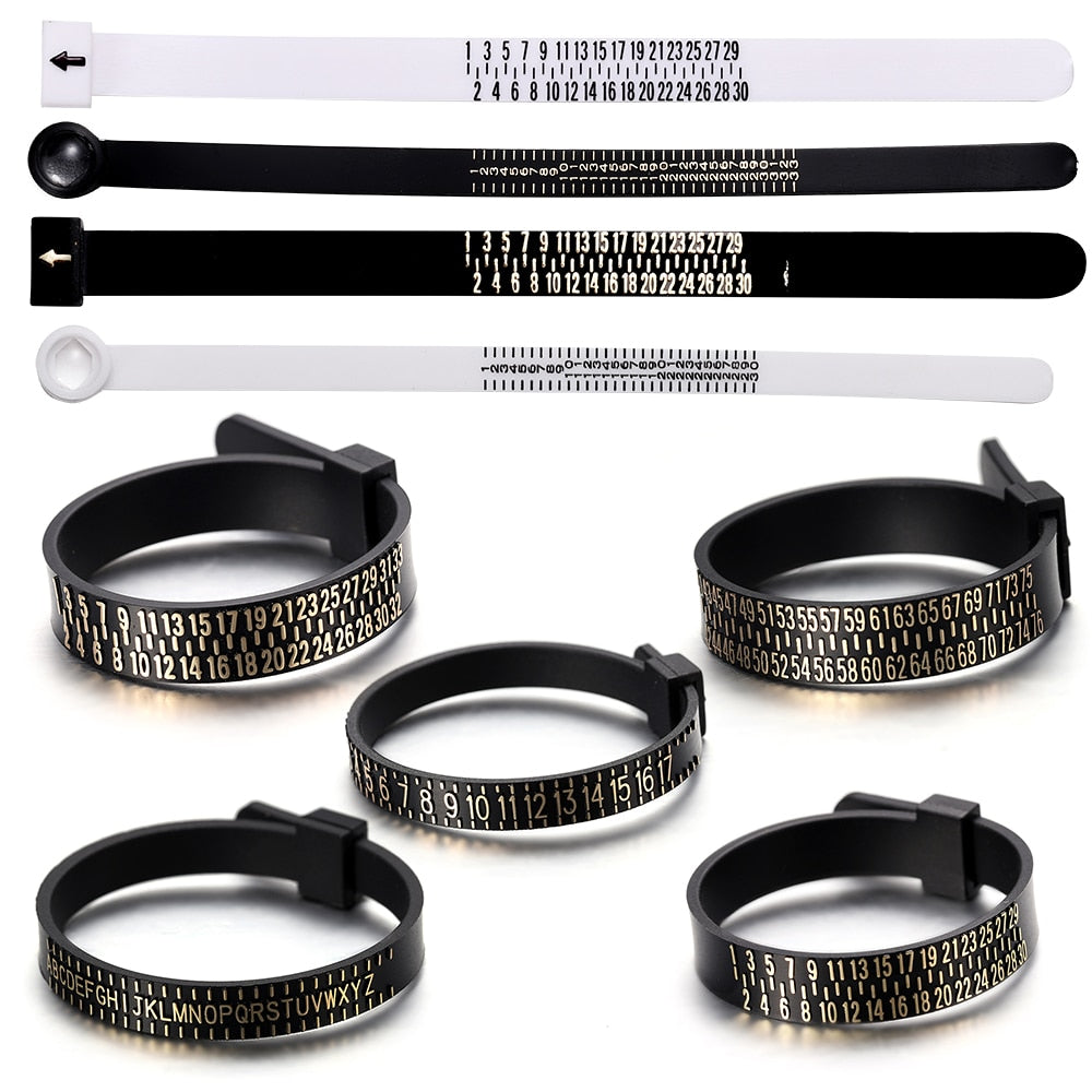 Baguier officiel UK/US pour hommes et femmes, tailles AZ