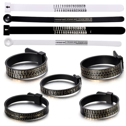 Baguier officiel UK/US pour hommes et femmes, tailles AZ