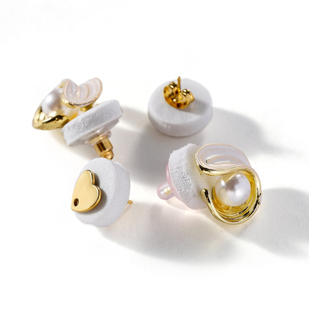 Carte de Boucles d'Oreilles Anti-Poussée 12mm, 200-500pcs