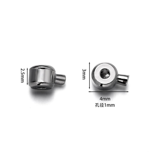 Kupfer-Abstandsperlen mit losem Ende