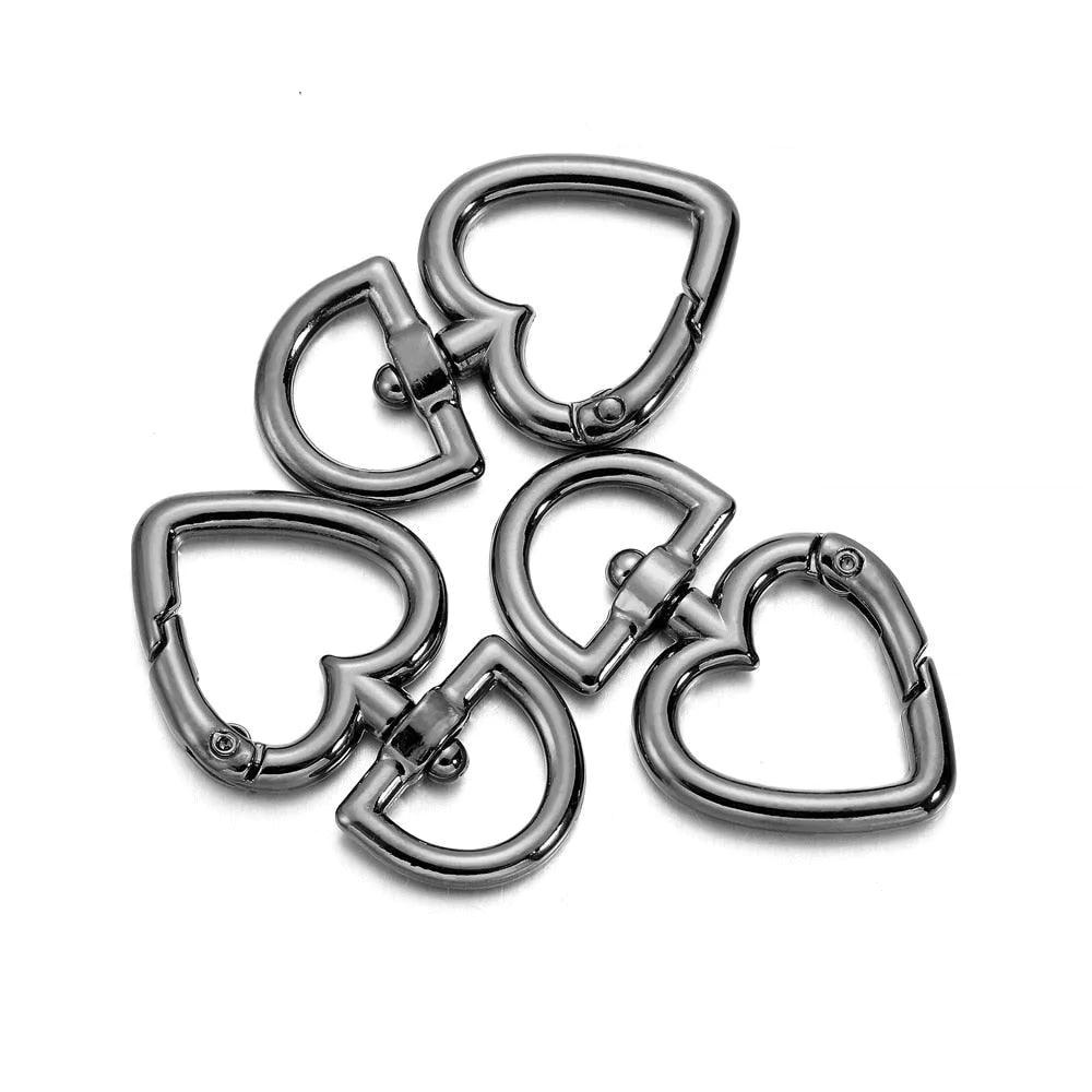 Heart Lobster Clasp, Key Ring 