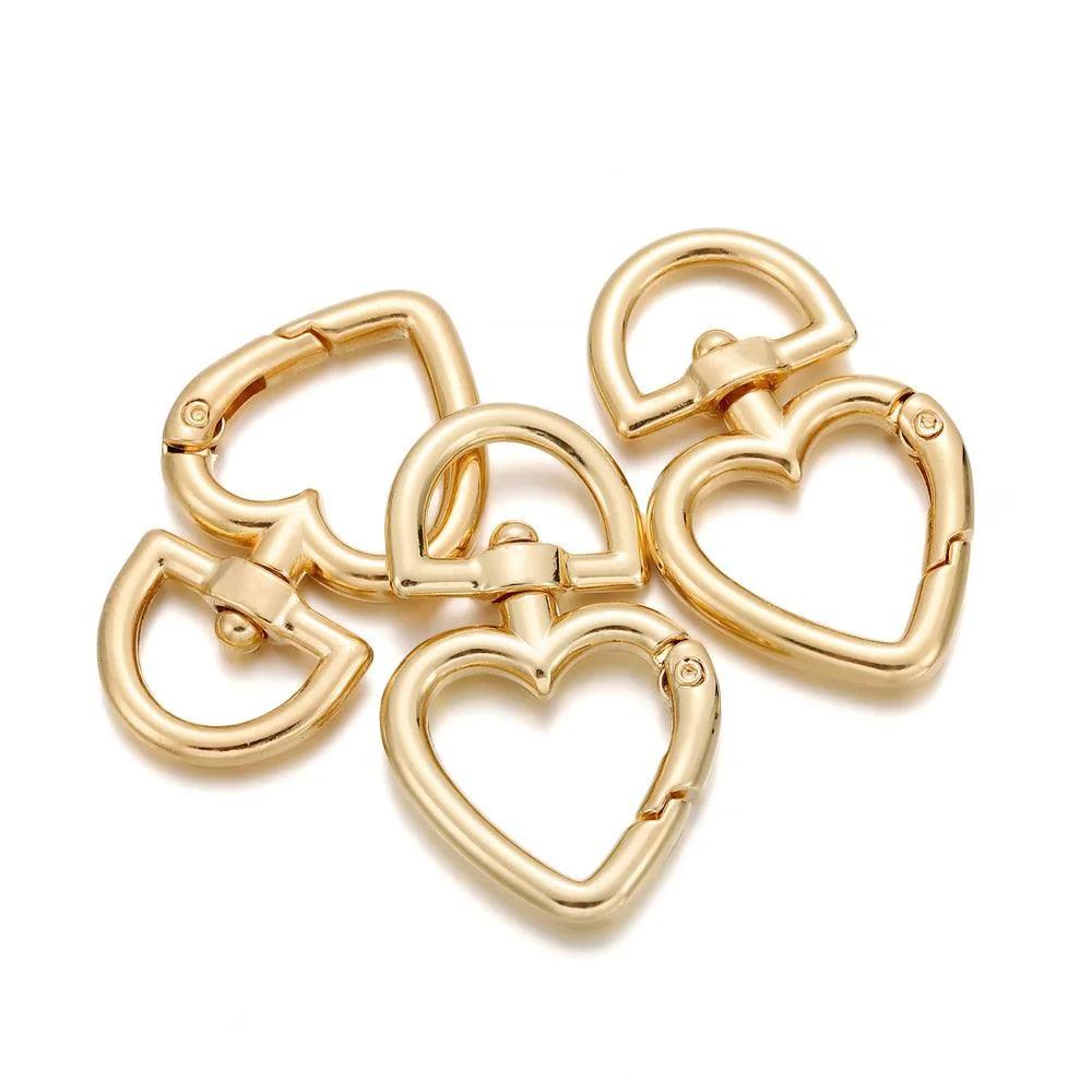 Heart Lobster Clasp, Key Ring 
