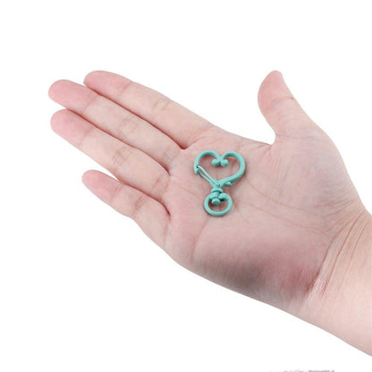 Heart Lobster Clasps, Key Rings 