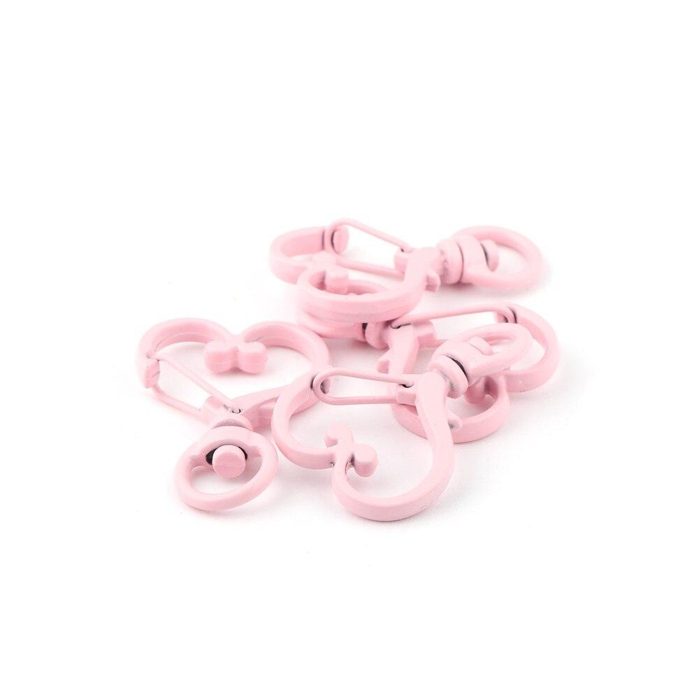 Heart Lobster Clasps, Key Rings 