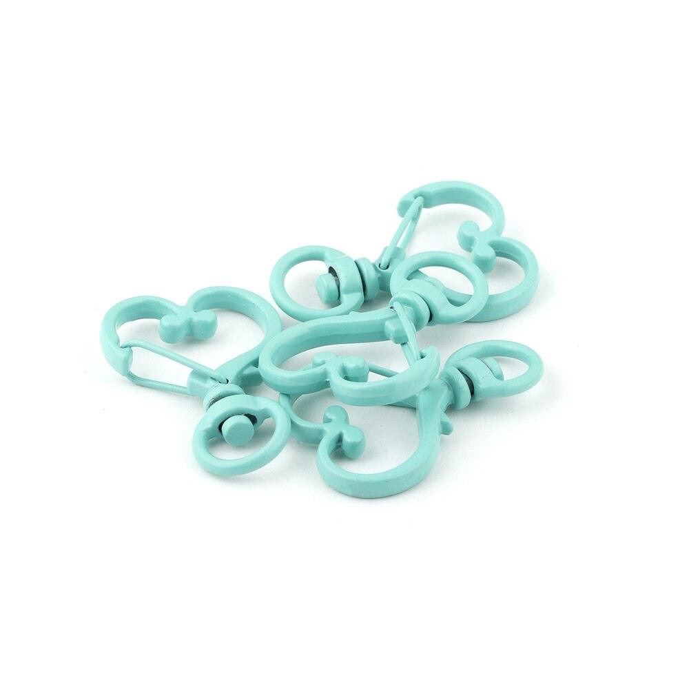 Heart Lobster Clasps, Key Rings 