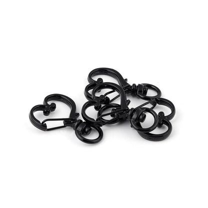 Heart Lobster Clasps, Key Rings 