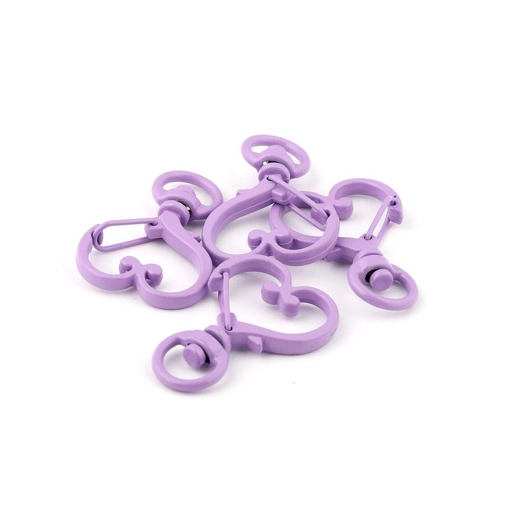 Heart Lobster Clasps, Key Rings 