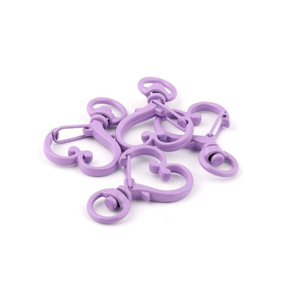 Heart Lobster Clasps, Key Rings 