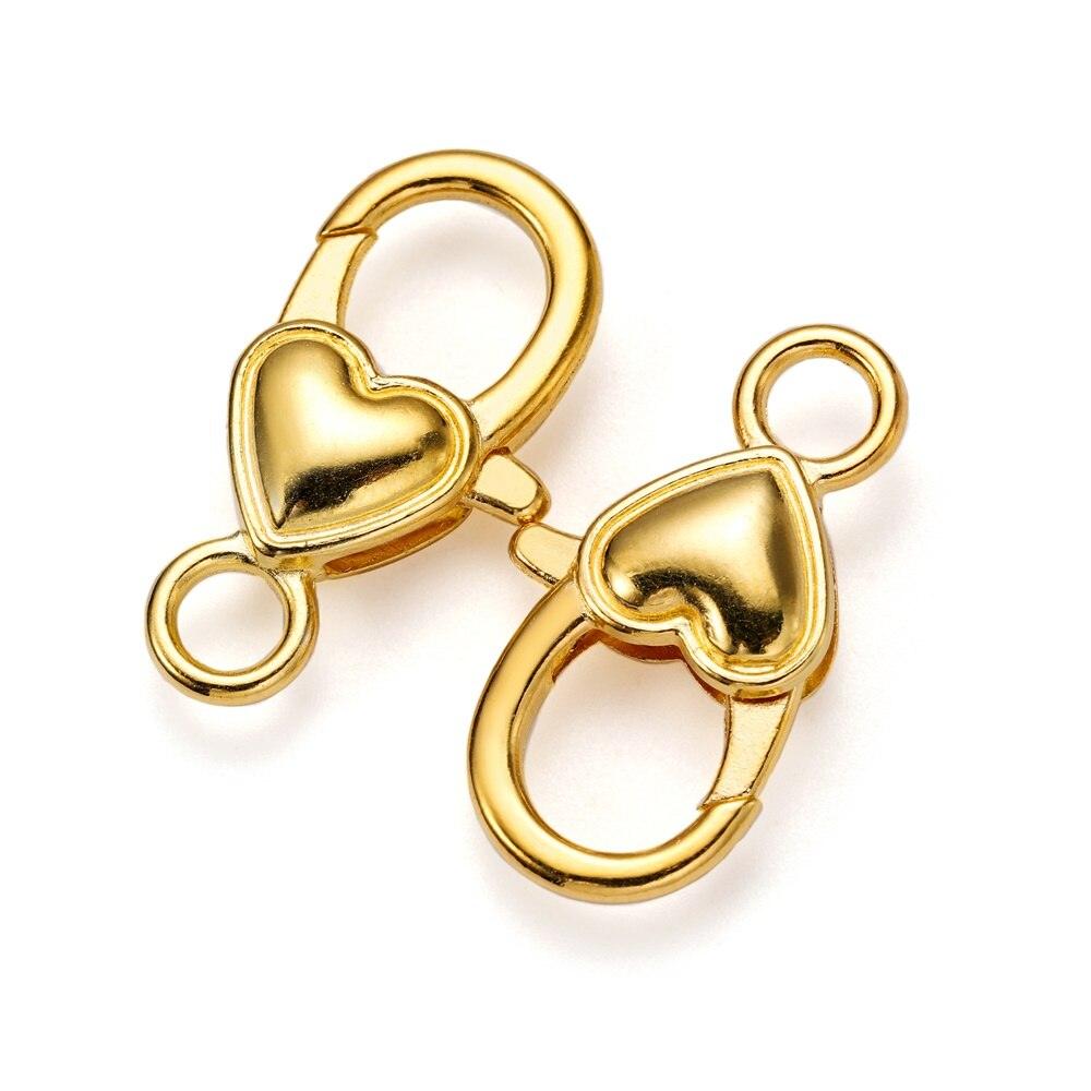 Heart Shape Lobster Clasp 