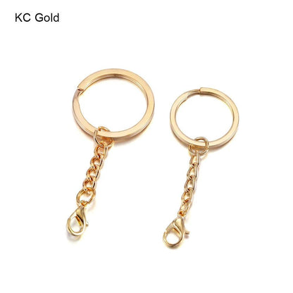 Key Ring With Eye Screws with Key Chain, 10/20pcs 