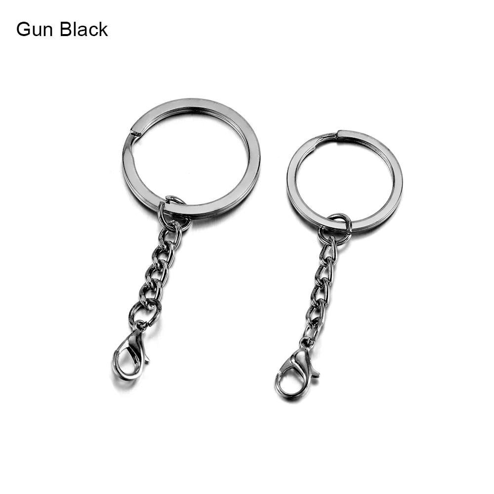 Key Ring With Eye Screws with Key Chain, 10/20pcs 