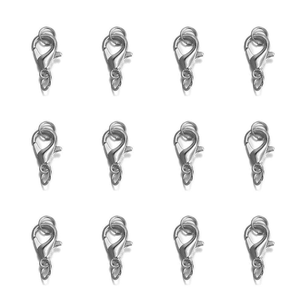 Lobster Clasps With Jump Rings 
