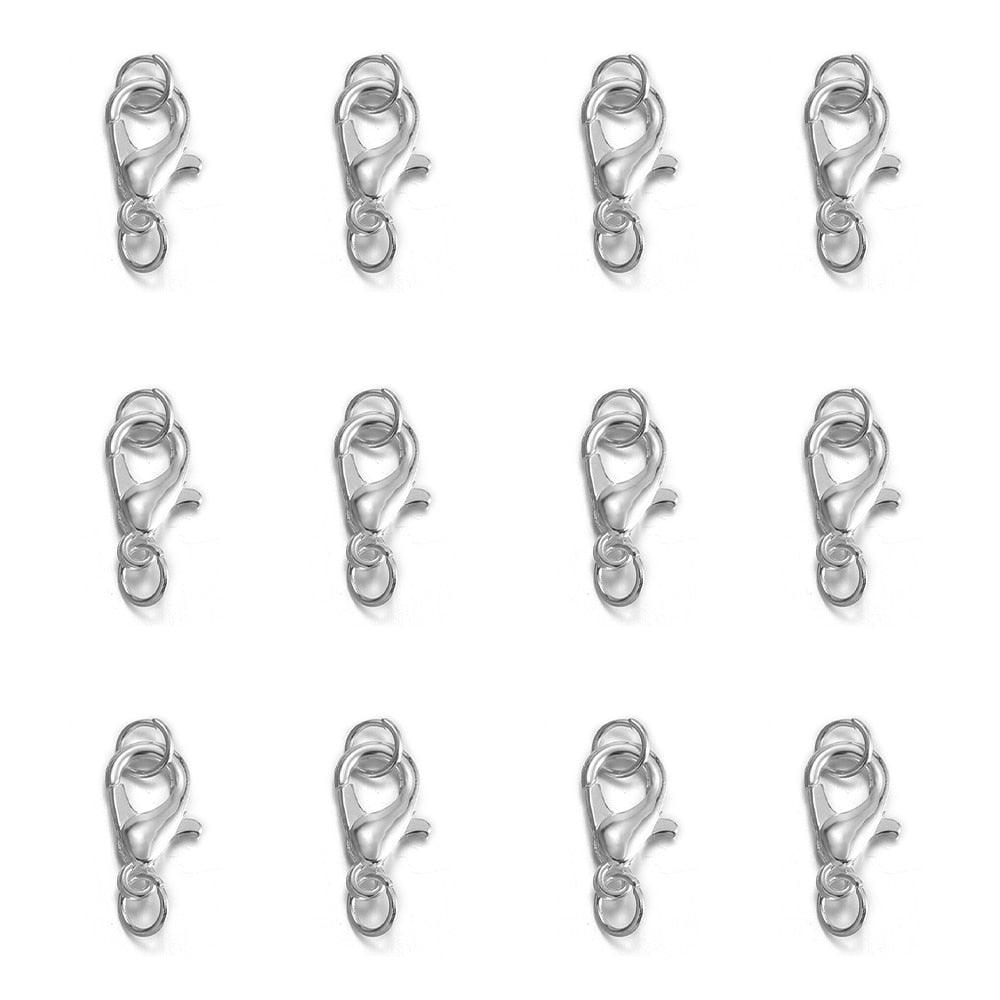 Lobster Clasps With Jump Rings 