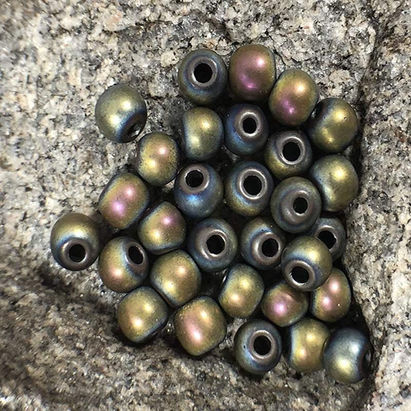 Matte Round Multi-color Hematite beads, Wholesale Lot, 4-12mm 5-200pcs 