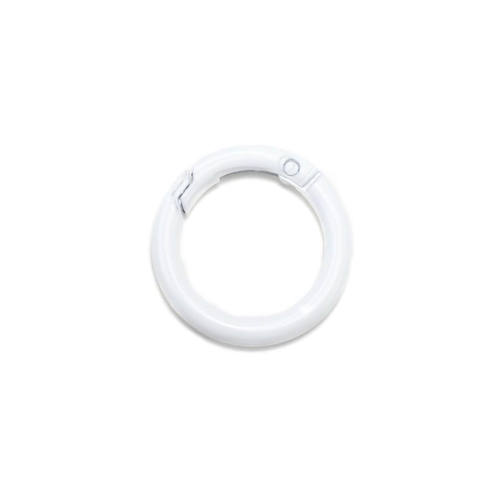 Metal Openable Round Carabiner Keychain Clasps, Multicolor 