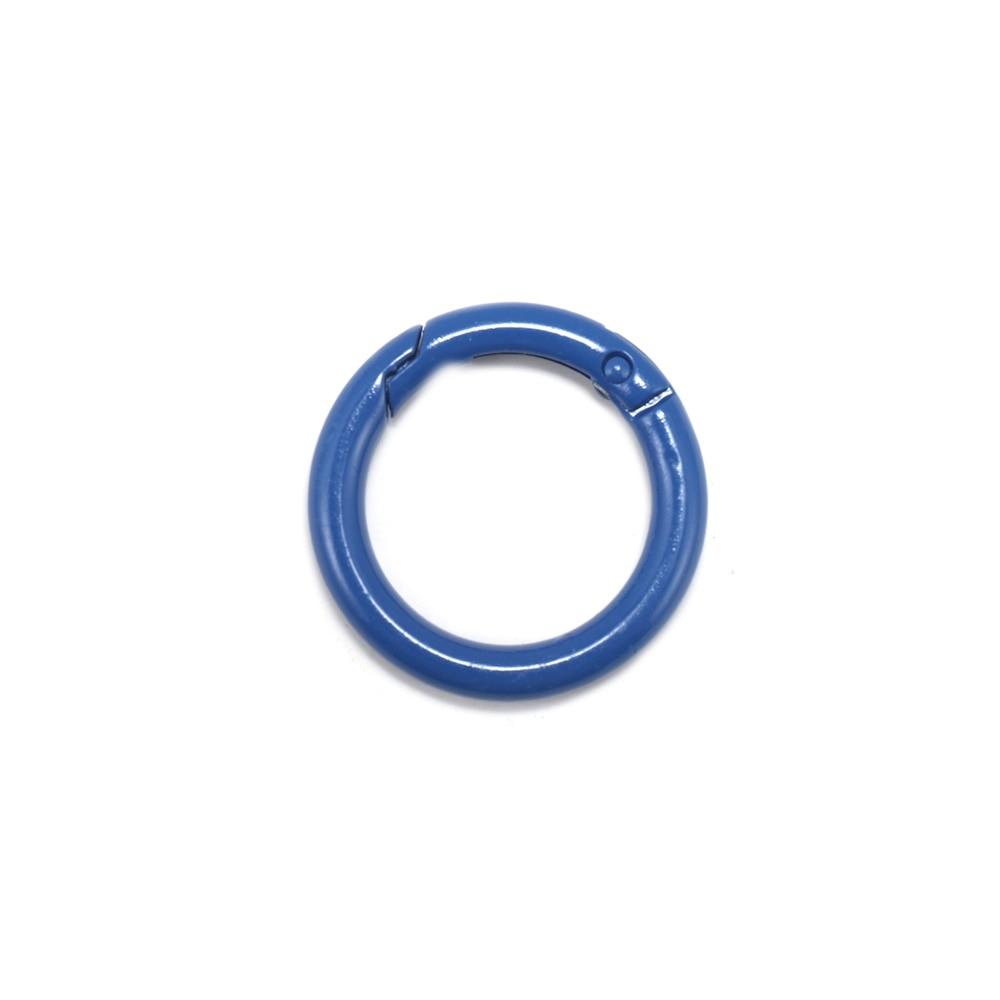 Metal Openable Round Carabiner Keychain Clasps, Multicolor 
