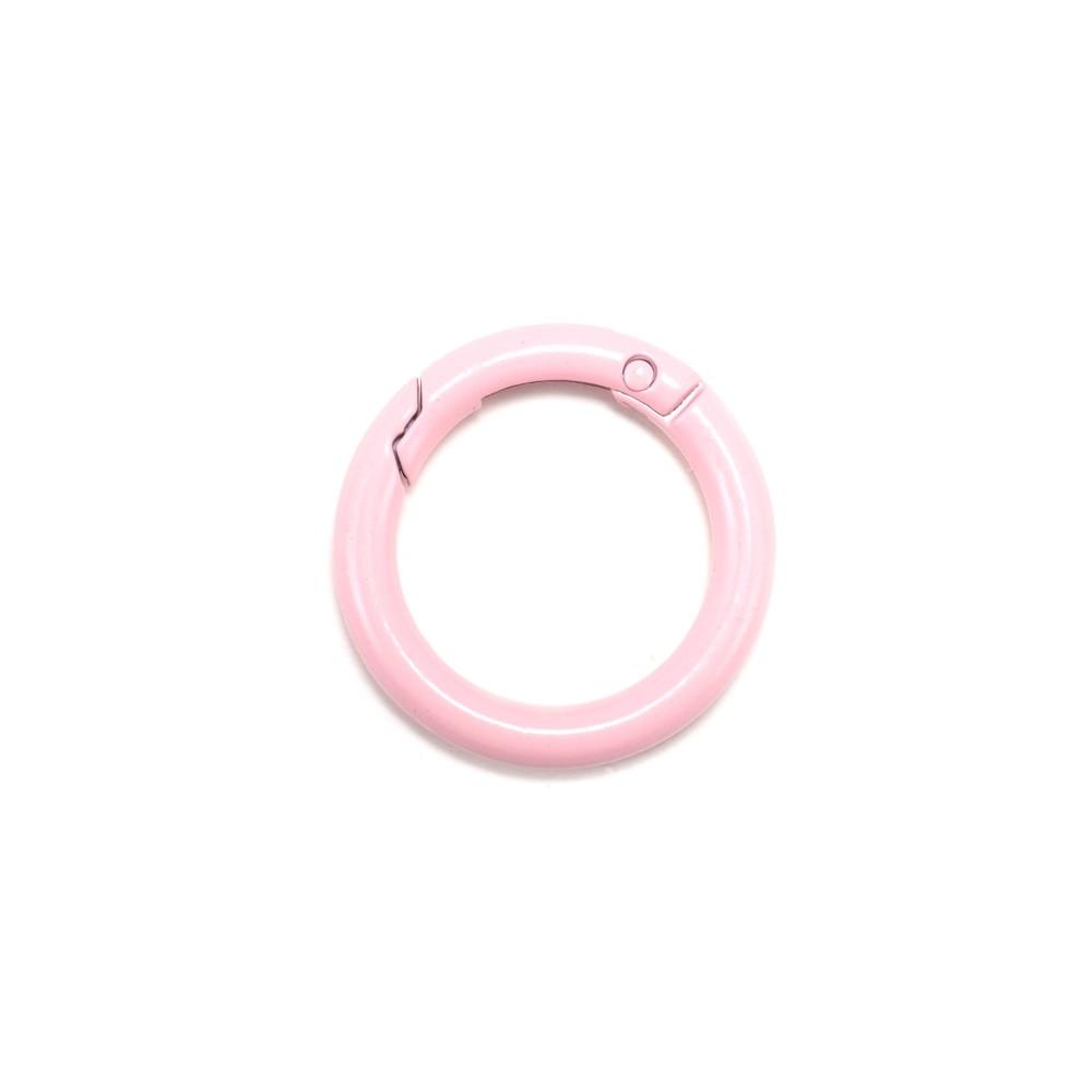 Metal Openable Round Carabiner Keychain Clasps, Multicolor 
