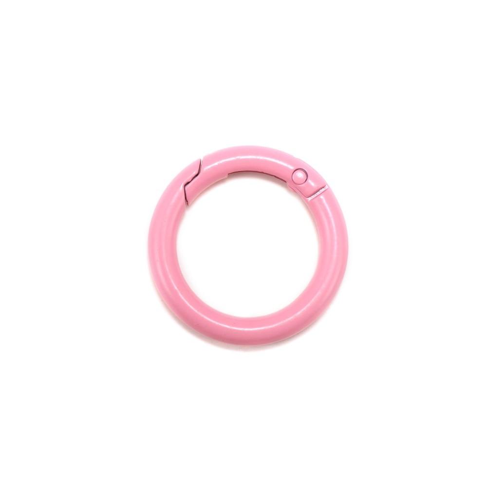 Metal Openable Round Carabiner Keychain Clasps, Multicolor 