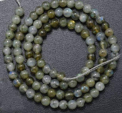 Natural Labradorite (Blue Rainbow Flesh) Beads, Gemstone Jewelry Round Beads, 2-12 mm 