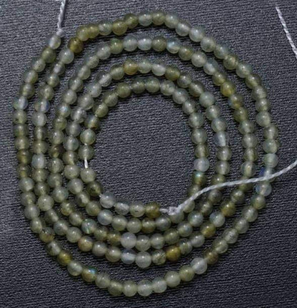 Natural Labradorite (Blue Rainbow Flesh) Beads, Gemstone Jewelry Round Beads, 2-12 mm 