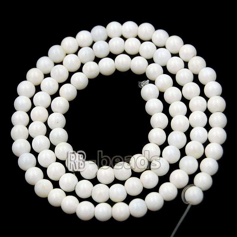 Natural White Alabaster Onyx Beads, Round, size 2-16mm, 15.5 inch str. 